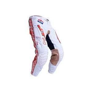  JT RACING CLASSICK ALS MX PANTS (28) (WHITE/ORANGE 