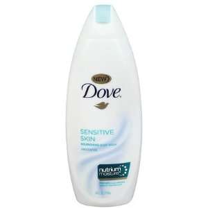  Dove Body Wash, Sensitive Skin 24, oz. (Pack of 3) Health 