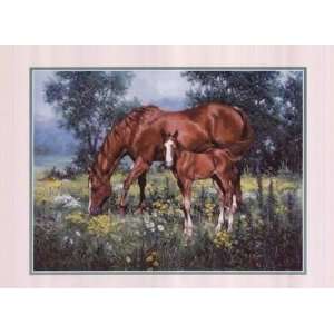  Jack Sorenson   Horse And Foal Canvas