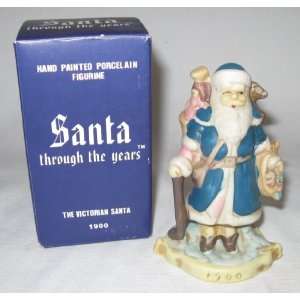   Years 1900 Victorian Santa Claus Figurine 4.5 in Tall 