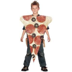 Pizza Slice Costume One Size fits 7 10 years   110232