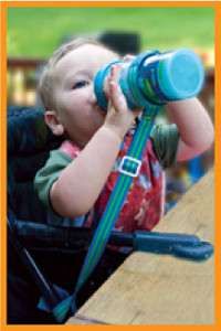 NEW Booginhead SippiGrip Sippy Cup teether strap holder  