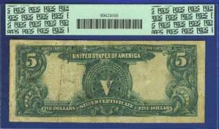 1899 $5.00 *INDIAN CHIEF* Silver Certificate   CERTIFIED  