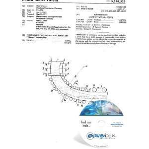   Patent CD for CONTINUOUS CASTING MACHINE FOR SLABS 