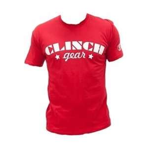  Clinch Gear Star Tee   Red