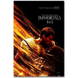  Immortals Poster   2011 Movie Promo Flyer 11 X 17   No 