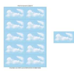  Clouds Business Card   25 Sheets 250 Cards