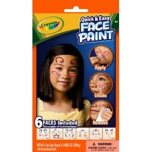  Crayola Face Painting Trial Kit   Neutral Themes Toys 
