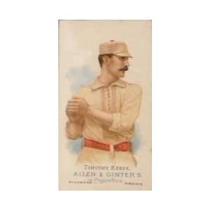   Dover Reprint   1887 Allen and Ginter Timothy Keefe 