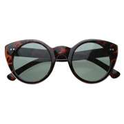 Raw Vintage Design Cat Eye Round Circle Sunglasses 8297  