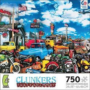  Ceaco Clunkers Rusty Shimmer Going To Kansas City Jigsaw 