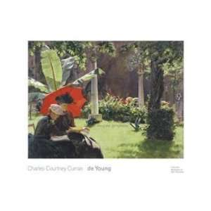     Afternoon In The Cluny Garden, Paris, 18 Canvas