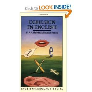  Cohesion in English (English Language Series) [Paperback 
