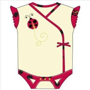  Ladybug Short Sleeve Bodysuit Size 0 3M Baby