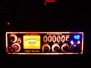 CONNEX CX 366CE NIGHT RUNNER 40CH CB RADIO, VERY LOUD  