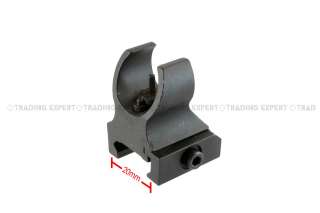 Low Profile Iron Front Sight Mount for 20mm Rail 01359  