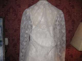 Vtg VS Satin Bridal Honeymoon Nightgown Gown Peignoir Robe Set NWOT 