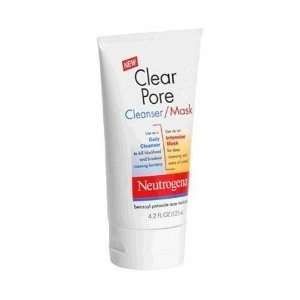 Neutrogena Clear Pore Cleanser/Mask, 4.2 Oz (Pack Of 3)  