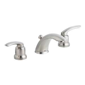 GROHE Talia Brushed Nickel 2 Handle WaterSense Bathroom Faucet (Drain 