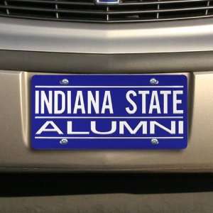  NCAA Indiana State Sycamores Silver Bar Mirrored Alumni 