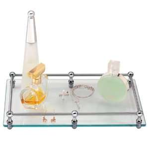  Rectangle Vanity Tray   Chrome