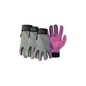  12PK LADIES BOSS GUARD SPLIT PALM GLOVE, Color May Vary 
