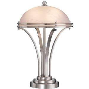  Table Lamp   Silvana Collection Polished Steel Finish 
