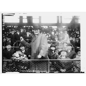   Governor John K. Tener at Ebbets Field baseball 1914