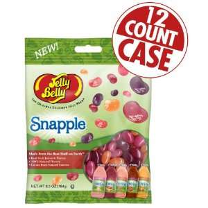 Jelly Belly Snapple Mix   6.5 oz Bags   12 Count Case  