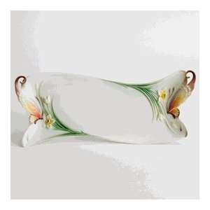  Franz Porcelain Papillon butterfly ornamental platter 