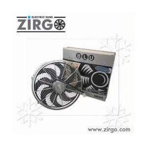   Chrome Zirgo 2122cfm High Performance Blu Cooling Fan 