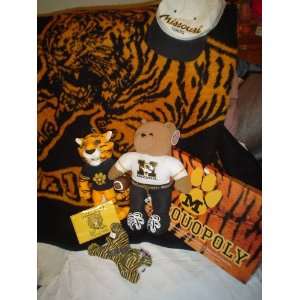   PC SET OF COLLECTIBLE MIZZOU FIGHTING TIGERS COLUMBIA MISSOURI ITEMS