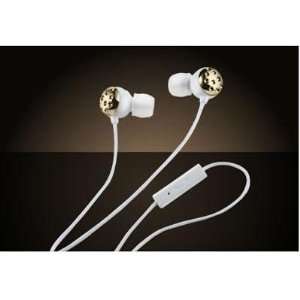  Womens Earphone w Mic Gold Electronics