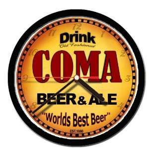  COMA beer and ale cerveza wall clock 