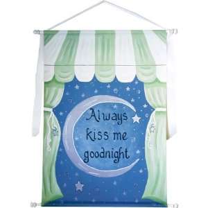  Always Kiss Me Goodnight Wall Hanging