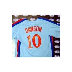  Andre Dawson autographed Baseball Jersey (Montreal Expos 