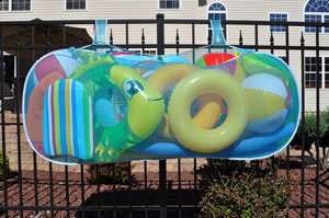Water Tech Swimming Pool Pouch Organizer For Toys, Floats, Beach Balls 