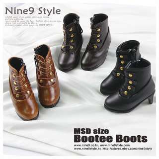 MSD bootee boots,BJD,super dollife,shoes,luts,dod,nine9  