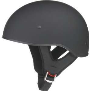  G Max GM55 Full Dress Half Helmet , Color Flat Black 