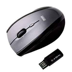  Sanwa Supply Wireless Laser Mouse 1600dpi 4 Button (Ds 