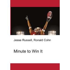  Minute to Win It Ronald Cohn Jesse Russell Books