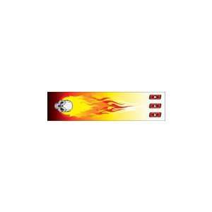  Shrink Wrap Easton Red Flame