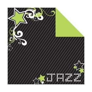 Moxxie Showstopper Double Sided Paper 12X12 Jazz Hot; 25 