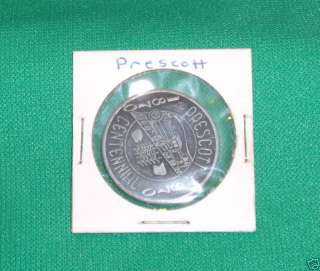 Prescott IA Iowa 1970 Town Centennial Coin Token RR  