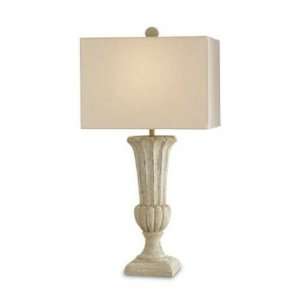  Currey and Company 6099 Compton 1 Light Wood Table Lamp 