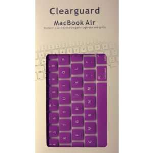  Ezmarket Macbook Air 11 Unibody Purple Silicone Skin 