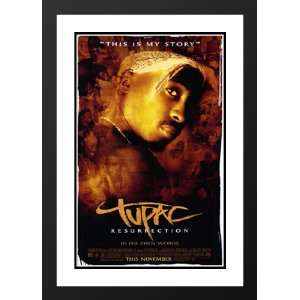  Tupac Resurrection 32x45 Framed and Double Matted Movie 
