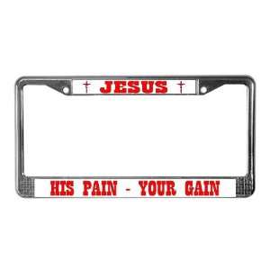 Religion License Plate Frame by  