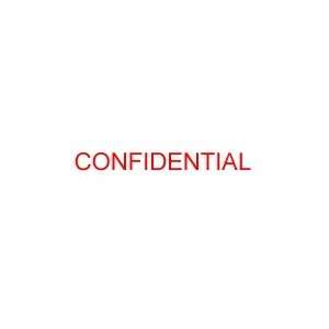  CONFIDENTIAL Rubber Stamp for office use self inking 