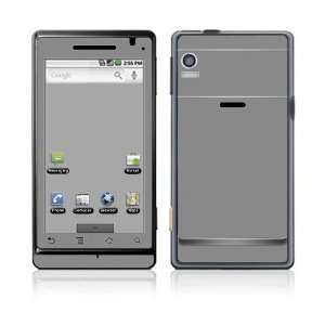  Motorola Droid Skin Decal Sticker   Simply Grey 